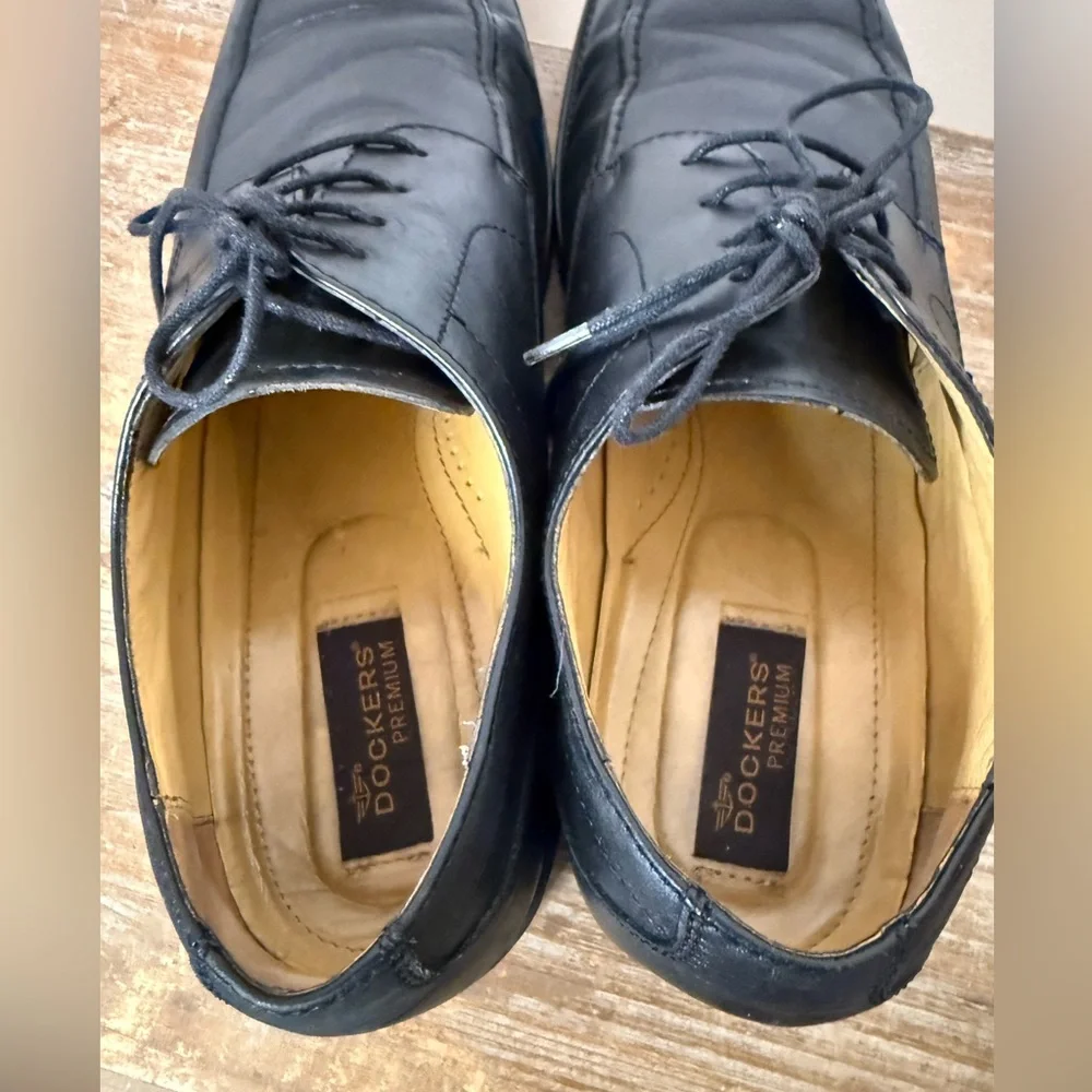 Dockers Oxford Leather Lace Up Dress Shoes Men's 14